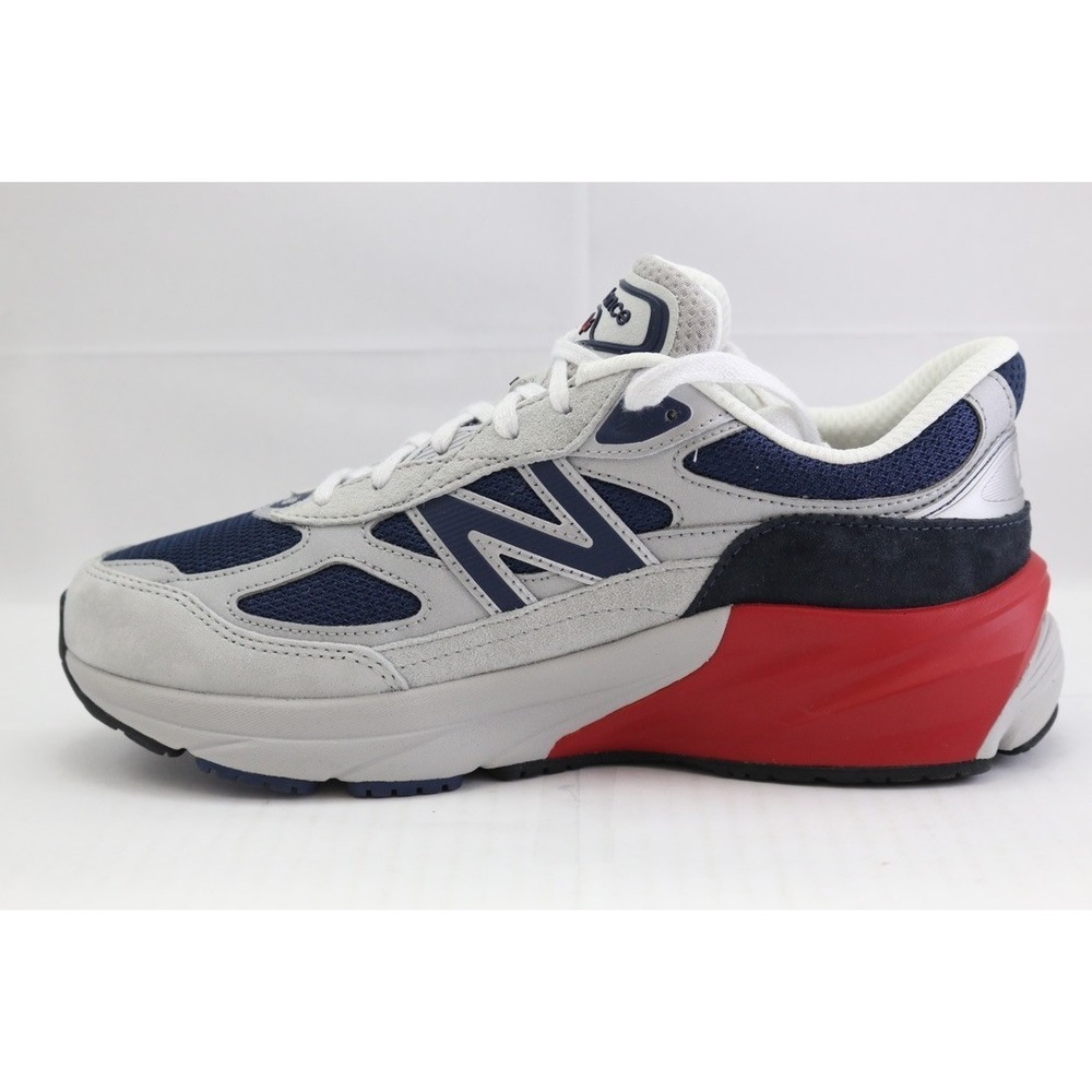 New Balance 990GN6 Gray Navy Red Youth US 7 /UK 6.5 /EU 40 / CM 25 - Picture 14 of 16